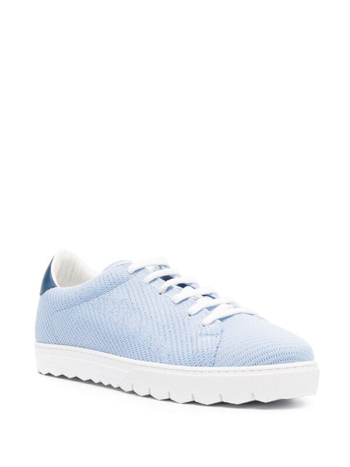 low-top perforated sneakers